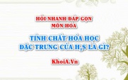 Tính chất hóa học đặc trưng của H2S Hidro sunfua là gì? Hỏi nhanh đáp gọn môn Hóa